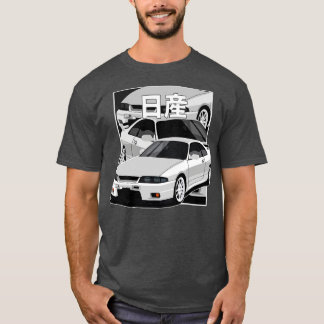 Nissan Skyline Gtr r33 Japanese Comics T-Shirt