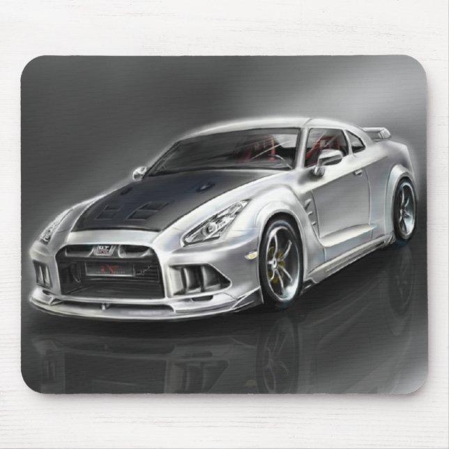 Nissan Skyline GTR R35 Mouse Pad (Front)