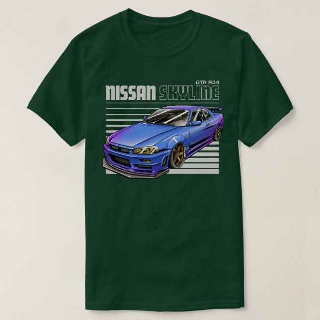 NISSAN SKYLINE R T-Shirt (Design Front)