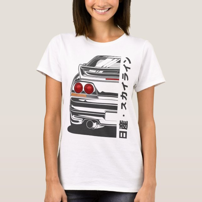 Nissan Skyline T-ShirtNissan Skyline GTR R33 T-Shirt (Front)