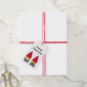 Nisse Folk Gift Tags
