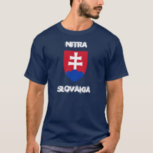 Nitra, Slovakia with coat of arms T-Shirt
