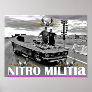 NITRO MILITIA matte poster #9