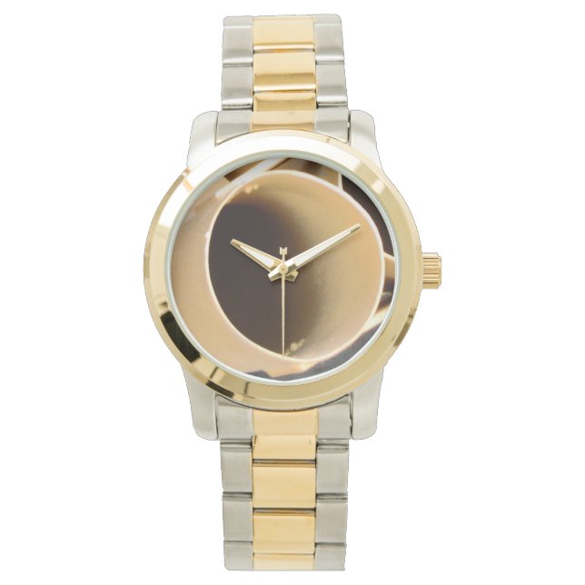 NITRO MILITIA two-tone stainless steal watch (Front)