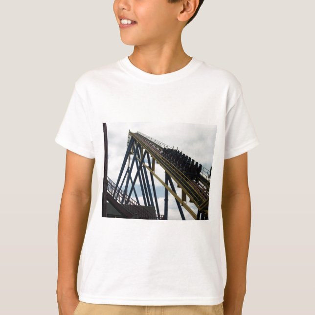 Nitro Roller Coaster Six Flags Great Adventure T-Shirt (Front)
