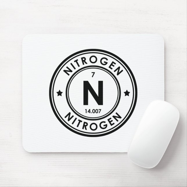 Nitrogen Element Mouse Pad (With Mouse)