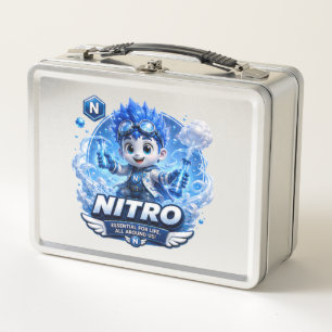 Nitrogen of ATOMIVRA Metal Lunch Box