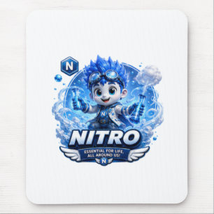 Nitrogen of ATOMIVRA Mouse Pad