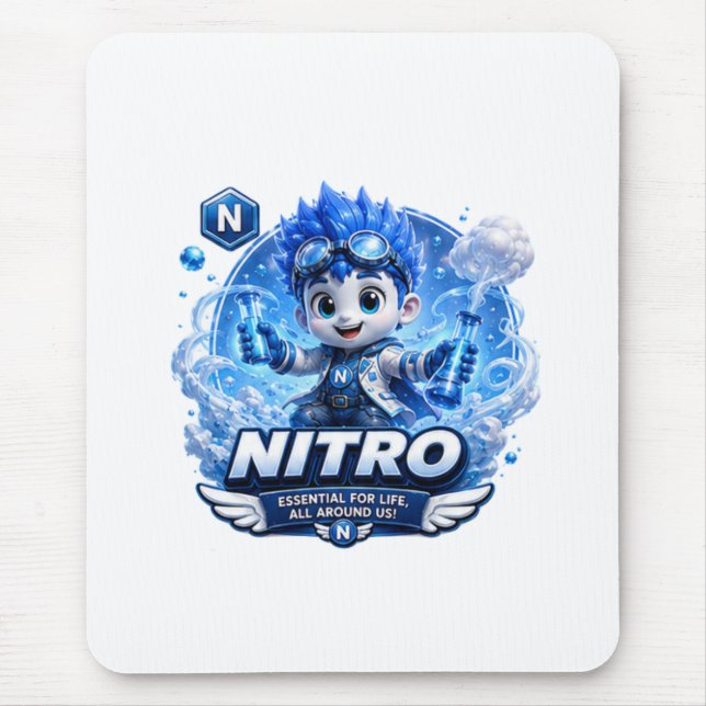Nitrogen of ATOMIVRA Mouse Pad (Front)
