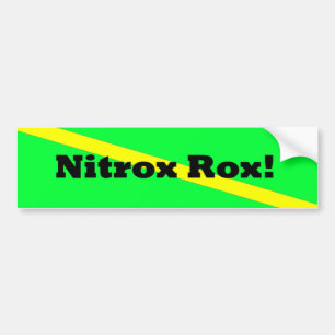 Nitrox Rocks! Bumper Sticker