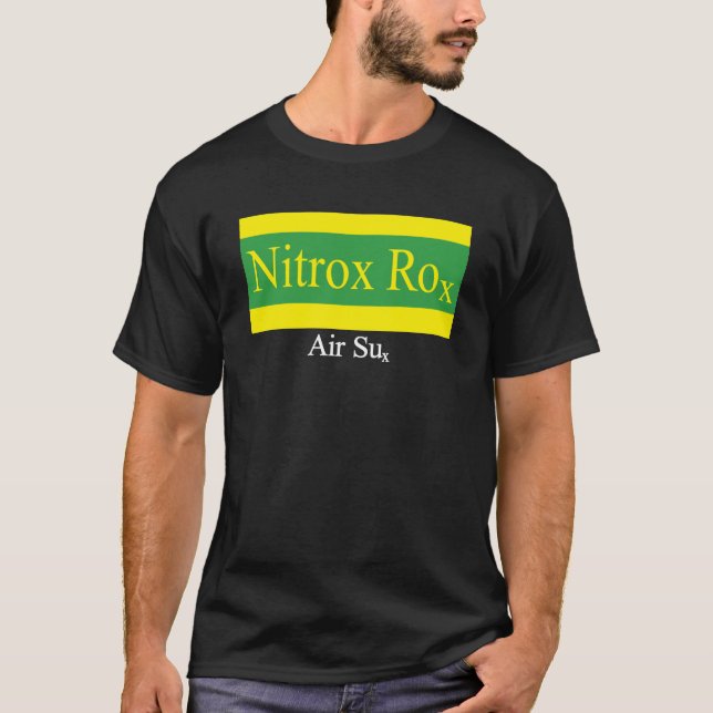 Nitrox Rox Dark T-shirt (Front)