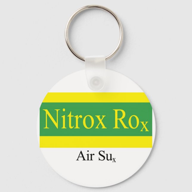 Nitrox Rox Keychain (Front)