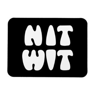 NITWIT MAGNET