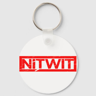 Nitwit Stamp Key Ring