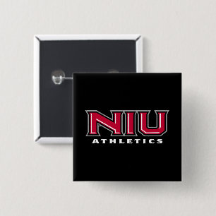 NIU Athletics 15 Cm Square Badge