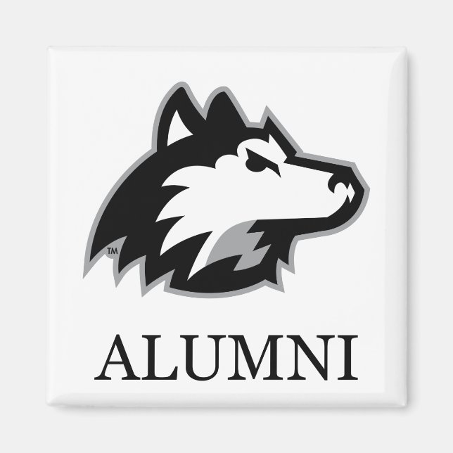 NIU Huskies Alumni Magnet (Front)