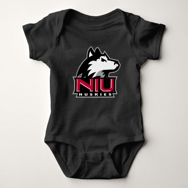 NIU Huskies Baby Bodysuit (Front)