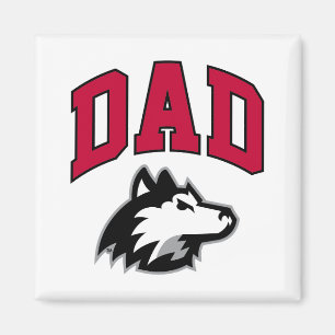 NIU Huskies Dad Magnet