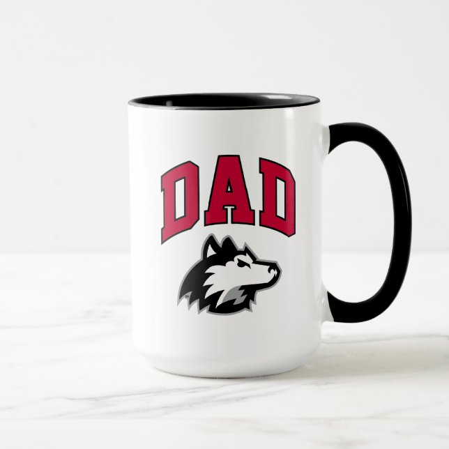 NIU Huskies Dad Mug (Right)