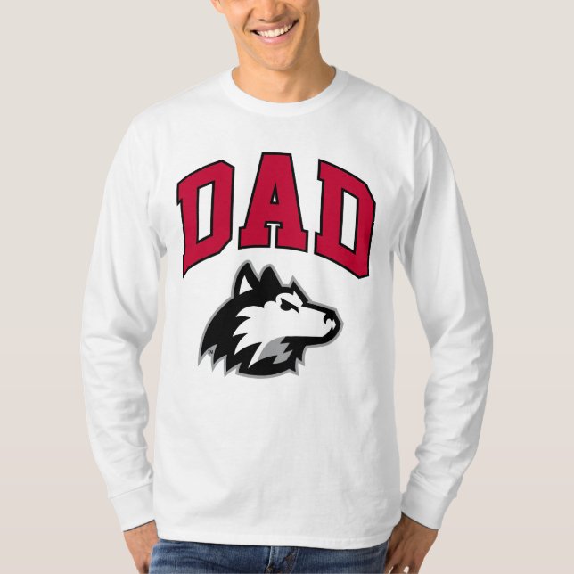 NIU Huskies Dad T-Shirt (Front)