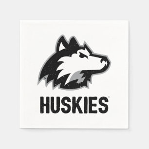 NIU Huskies Distressed Napkin