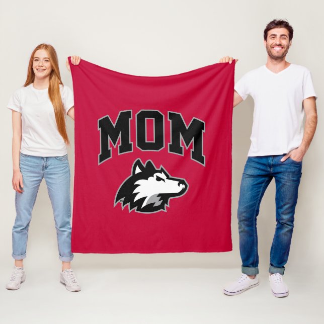 NIU Huskies Mum Fleece Blanket (In Situ)