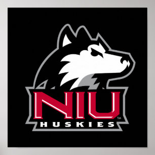 NIU Huskies Poster