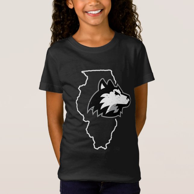NIU Huskies State Love T-Shirt (Front)