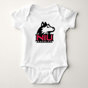 NIU Huskies Wordmark Baby Bodysuit