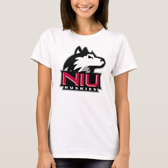 NIU Huskies Wordmark T-Shirt (Front)