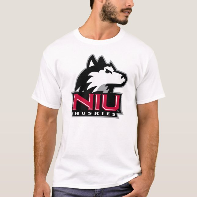 NIU Huskies Wordmark T-Shirt (Front)
