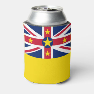 Niue Flag Can Cooler