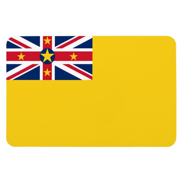 Niue Flag Magnet (Horizontal)