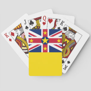 Niue Flag Playing Cards