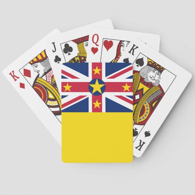 Niue Flag Playing Cards (Back)