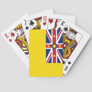 Niue Flag Playing Cards