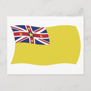 Niue Flag Postcard