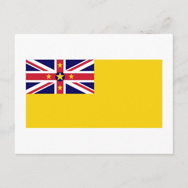 Niue Flag Postcard (Front)