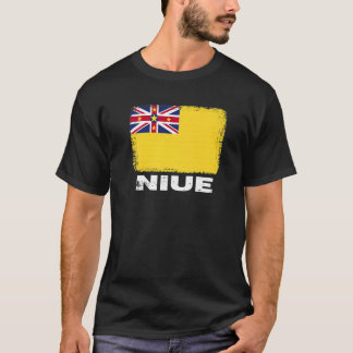 Niue Flag Support Niuean People Women Men T-Shirt