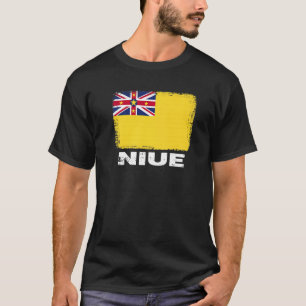 Niue Flag Support Niuean People Women Men T-Shirt