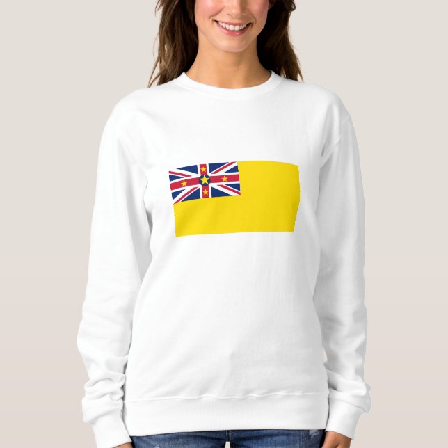 Niue Flag Sweatshirt (Front)