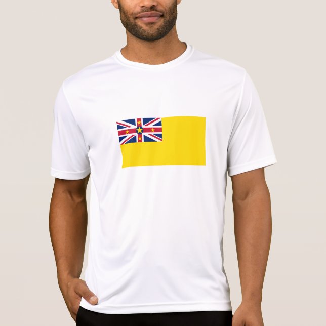Niue Flag T-Shirt (Front)