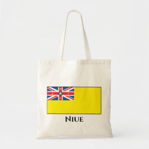 Niue Flag Tote Bag