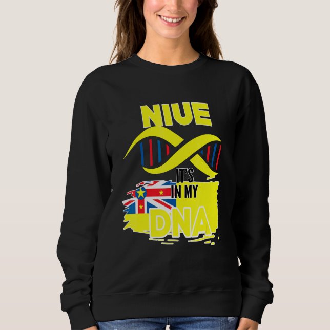 Niue In My Blood Sweatshirt (Front)