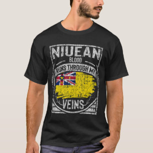 Niuean Blood Runs Through My Veins T-Shirt
