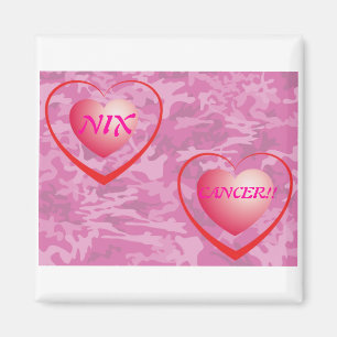 Nix Breast Cancer Frig Magnet!! Magnet
