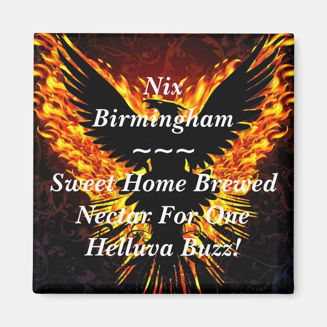 Nix Nectar Magnet (Front)