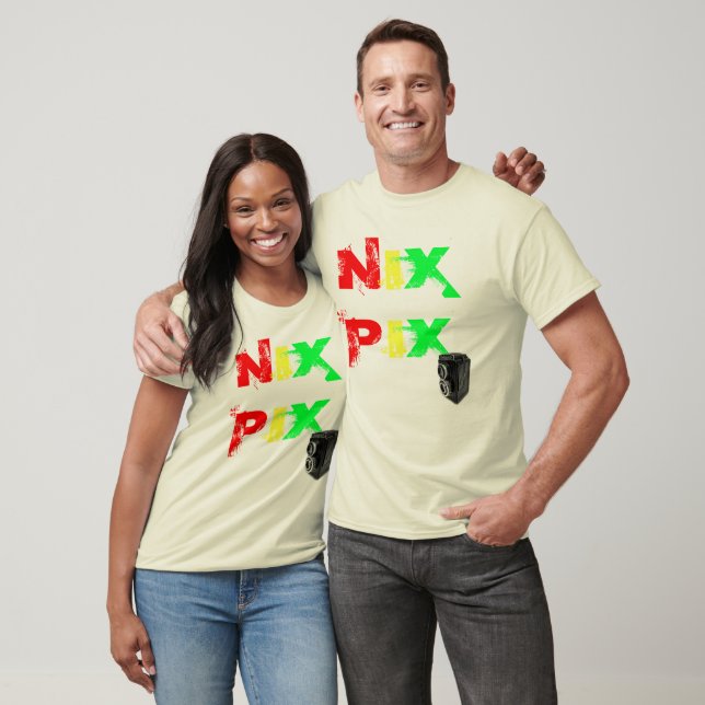 Nix Pix vintage camera T-Shirt (Unisex)
