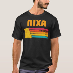 Nixa Missouri Vintage Distressed Souvenir T-Shirt