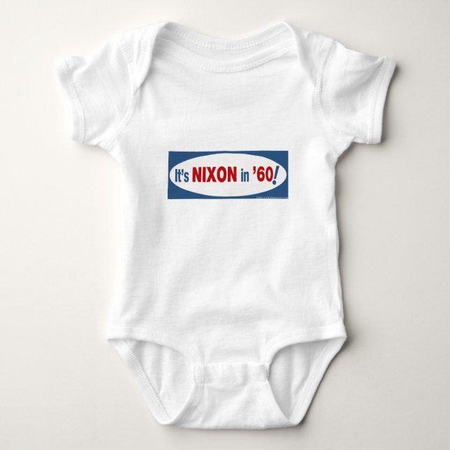 Nixon-1960 Baby Bodysuit (Front)